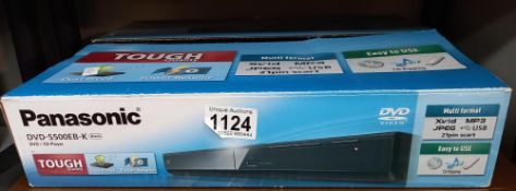A boxed new DVD player Panasonic s500 EB-K