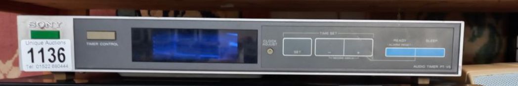 A Sony Audio timer PT-V5