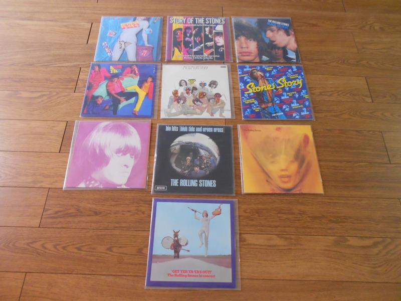 Collection of Rolling Stones vinyl LP's Excellent condition