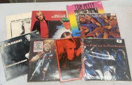 A quantity of Tom Petty albums - mostly in excellent condition