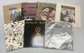 A quantity of records including Led Zeppelin III, Radio Caroline The Official Story etc