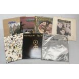 A quantity of records including Led Zeppelin III, Radio Caroline The Official Story etc
