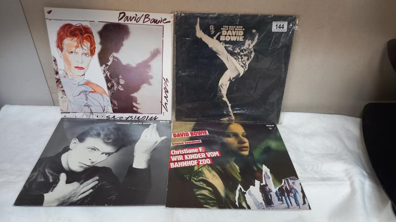 5 Bowie, 4 Lps and 12" .Man who sold the world Heroes etc - Image 3 of 3