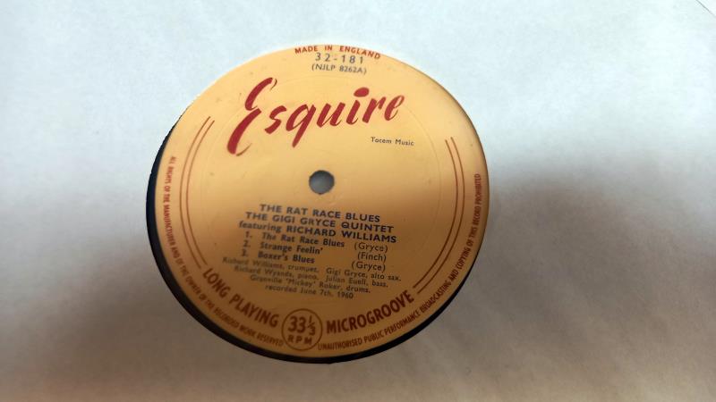 Gigi Gryce Quintet, The rat race blues, Esquire 32-181 - Image 2 of 2