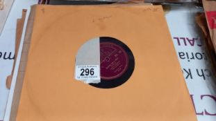 Quantity of Jimmie Rodgers 78's on Bluebird HMV