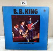 BB King, Take a swing with me, Blue Horizon 2431-004 Mono Very good condition