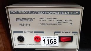 Regulated power supply D.C