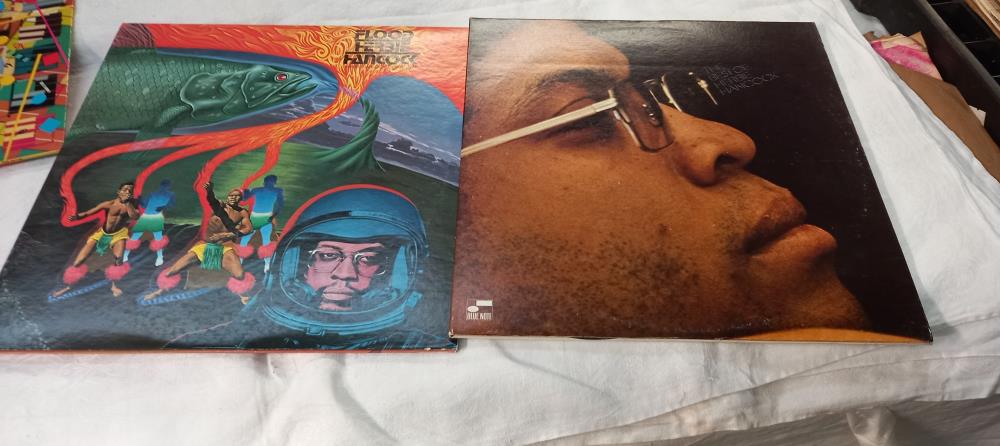 Six Herbie Hancock albums including Headhunter, Flood, excellent condition or above. - Image 3 of 4