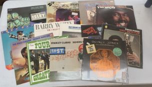 A good lot of Soul / Funk albums including Quincy Jones, Stanley Clarke, Duke Band, Ramon Morris