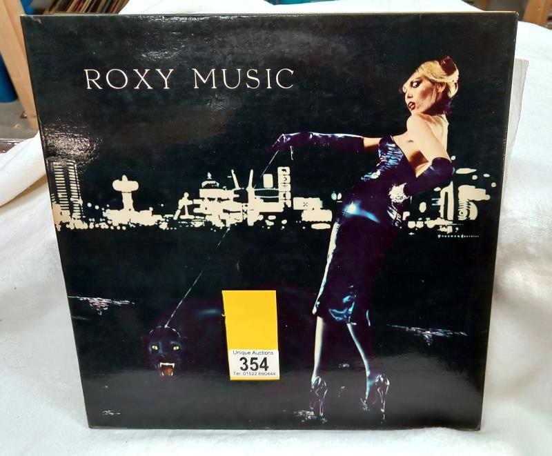 Roxy music, For your pleasure, Pink rim Label A/2 / B2 Gatefold