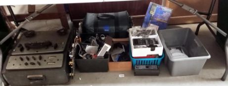 Large lot of unfinished electrical projects