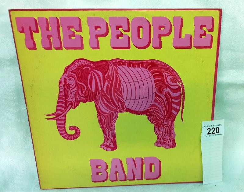 Interesting LP The people band self titled Charlie Watts on drums, Transatlantic TRA214 1st Press