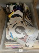 A large quantity of 45s rpm records 1960-1990s