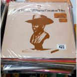 A quantity of Hank Williams LP's 25+