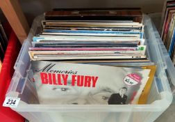 Box of mixed, mostly Jazz and Pop
