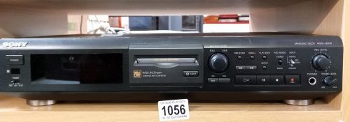 A Sony mini disc player MDS-JE510