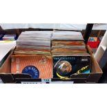 Box of Decca Singles, mostly in very good condition and a few 455