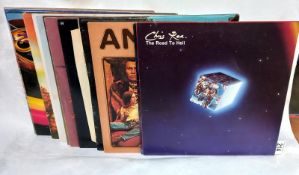Quantity of noteworthy LP's, Beatles, America, Meat Loaf, Four Seasons, Etc.