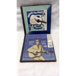 Hank Williams 1 box Moanin the blues, 1 box Memorial Album