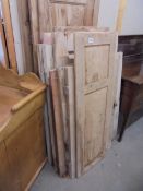 A large lot of pine cupboard doors COLLECT ONLY.