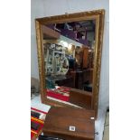 A gilt framed mirror 60cm x 86cm COLLECT ONLY