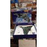 A boxed Corgi aviation archive AA27201 Avro Vulcan B2 XH558 (missing stand) A/F COLLECT ONLY