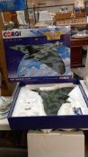 A boxed Corgi aviation archive AA27201 Avro Vulcan B2 XH558 (missing stand) A/F COLLECT ONLY