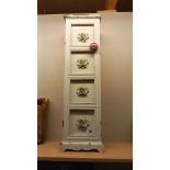 A shabby chic style cupboard height 68cm COLLECT ONLY