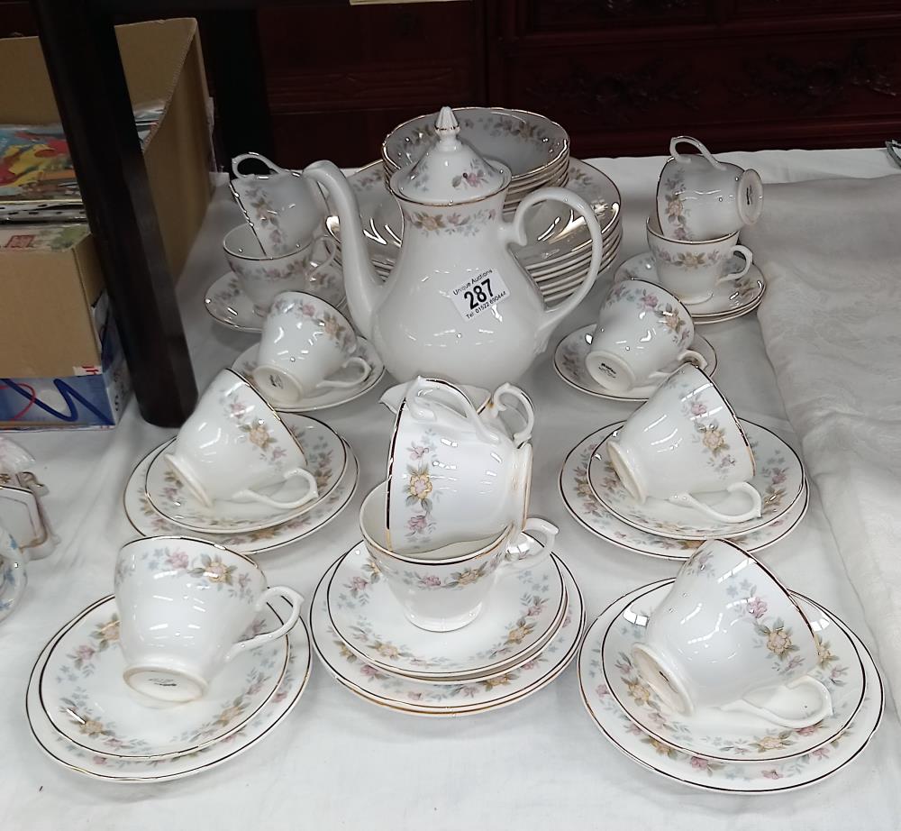 A Mayfair fine bone china tea set