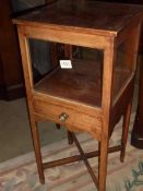 A Victorian display case on stand. COLLECT ONLY.
