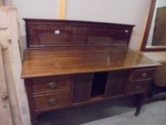 A mahogany sideboard, COLLECT ONLY.