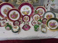 In excess of twenty pieces of Limoges porcelain. COLLECT ONLY.