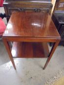 A mahogany occasional table, COLLECT ONLY.