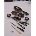 A vintage vanity/manicure set.