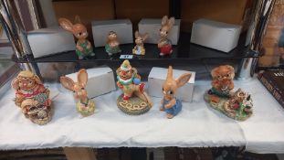 A quantity of boxed limited edition Carlton Ware Pendelfin figures and other boxed Pendelfin