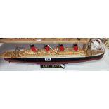 A plastic model of the RMS Titanic a/f COLLECT ONLY