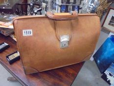 A Vintage briefcase.