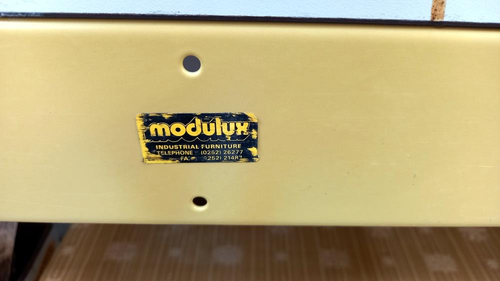 A large Modulux Industrial work bench COLLECT ONLY - Image 2 of 3