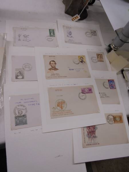 A quantity of Indian Prime Minister Jawaharla Nehru ephemera including signed letter. - Image 4 of 5