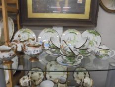 Twenty pieces of Japanese porcelain tea ware. COLLECT ONLY.