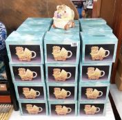 36 boxed ceramic novelty teapots COLLECT ONLY