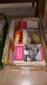 Railway modeller and train books 1960's