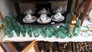 A good selection of 19c/20c glass Gainsborough codd bottles