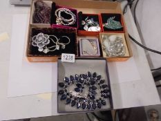 A mixed lot of good quality costume jewellery,