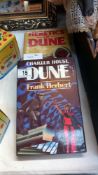 2 Frank Herbert Dune books 1st editions, Heretics of Dune 1984 and Chapter House Dune 1985
