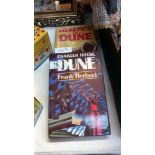 2 Frank Herbert Dune books 1st editions, Heretics of Dune 1984 and Chapter House Dune 1985