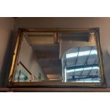 A large gilt framed mirror 70cm x 100cm COLLECT ONLY