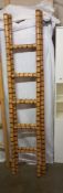 A pair of bamboo ladders COLLECT ONLY