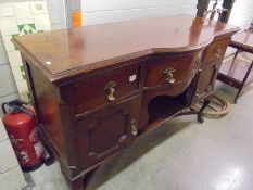 A mahogany sideboard, COLLECT ONLY.