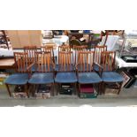 A set of 10 G Plan teak dining chairs